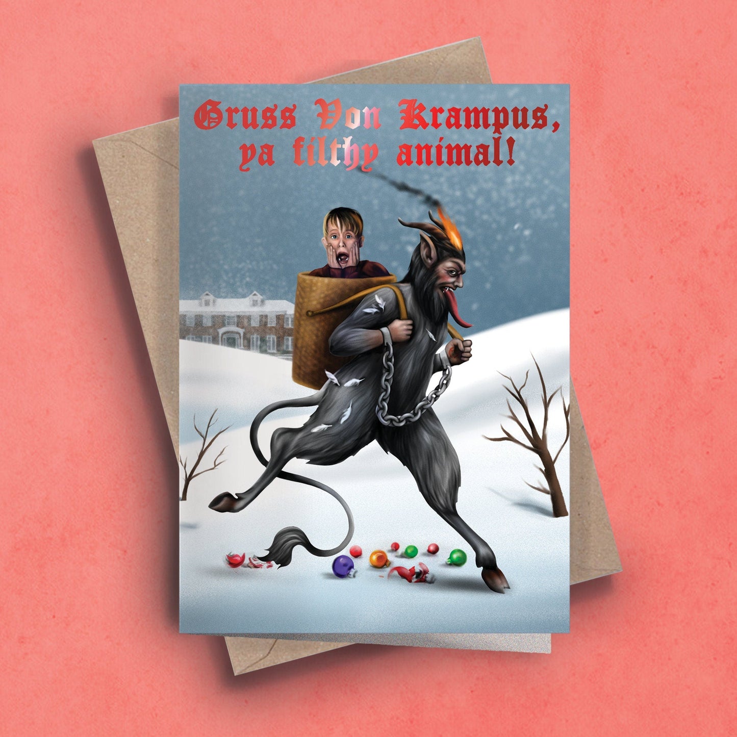 Ya Filfthy Krampus  - Christmas Card