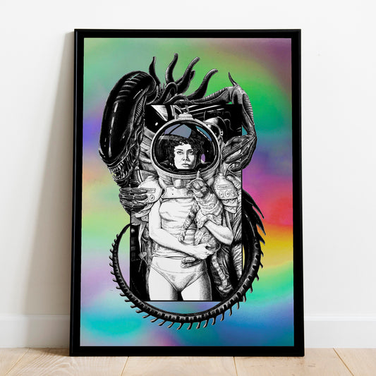SHINY Alien | Ripley - Art Print