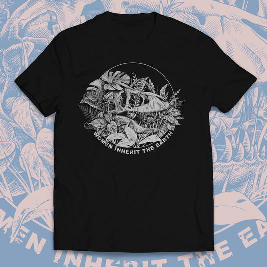 Women Inherit the Earth | Jurassic Park  - Screenprinted T-shirt