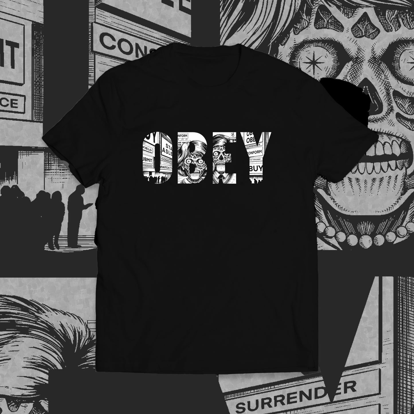 OBEY / Linear - T-shirt