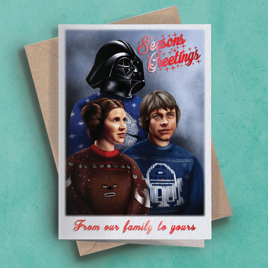Skywalker Family - Christmas Card