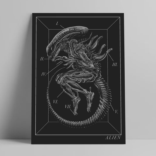 Alien | Xenomorph - Art Print (dark)